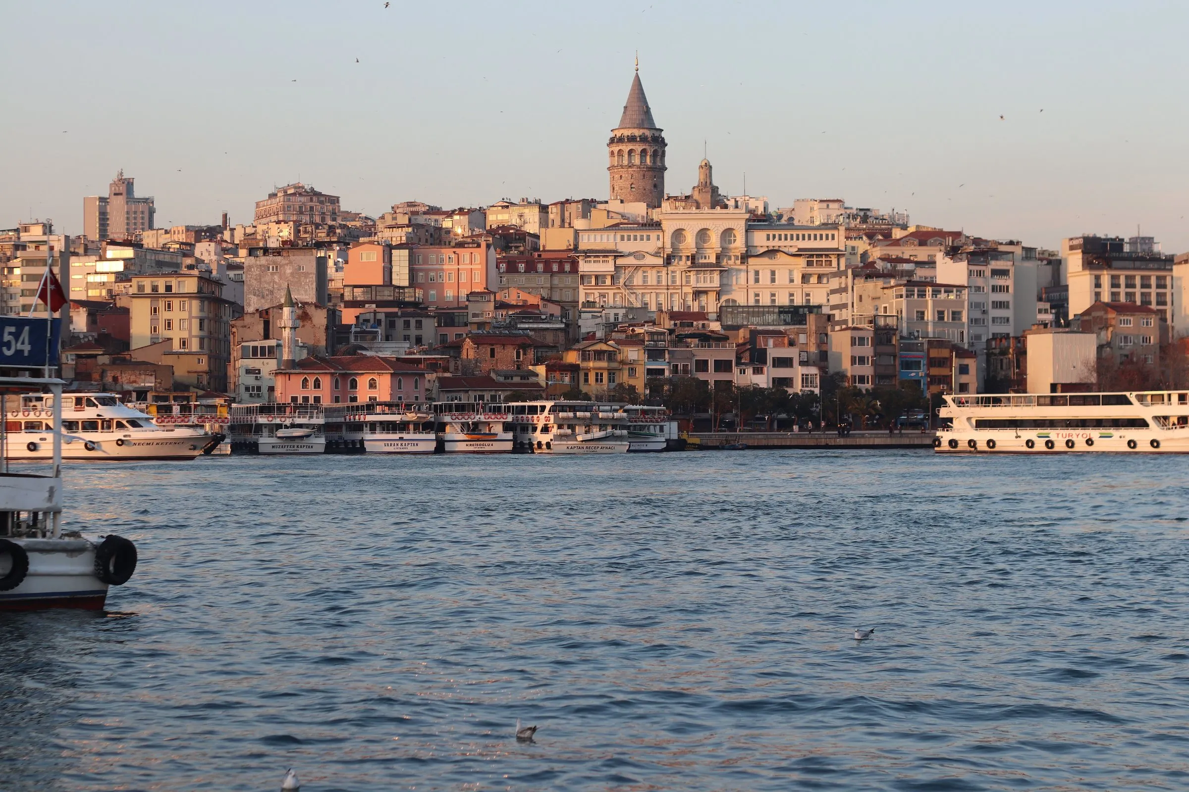 Galata Tower over the Golden Horn