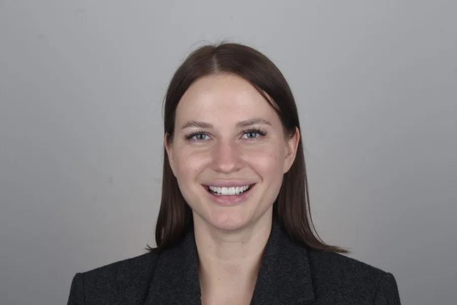 Patient smiling after treatment
