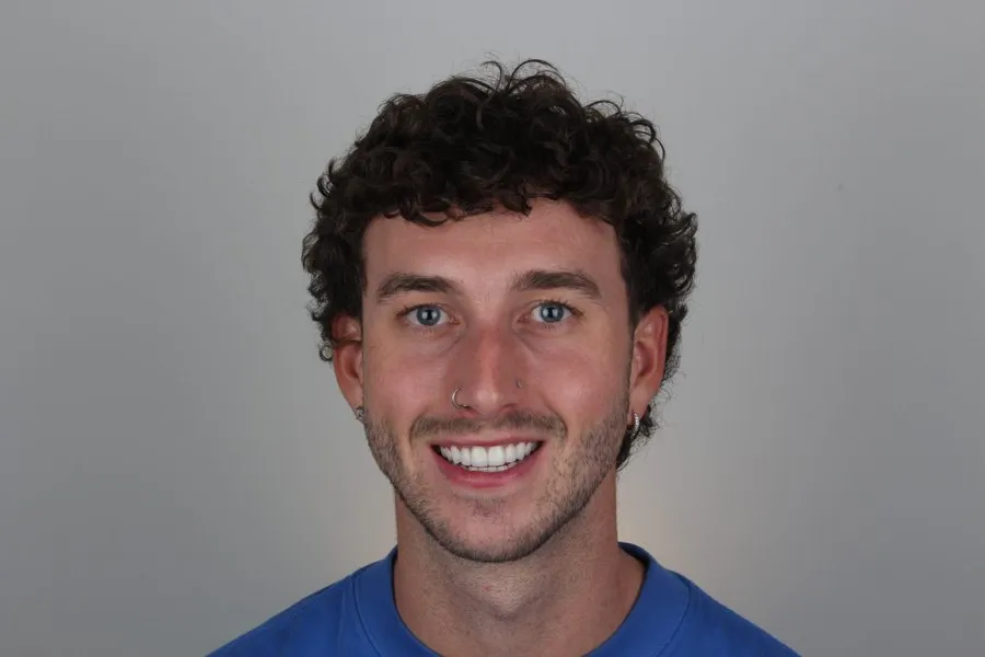 Patient smiling after treatment