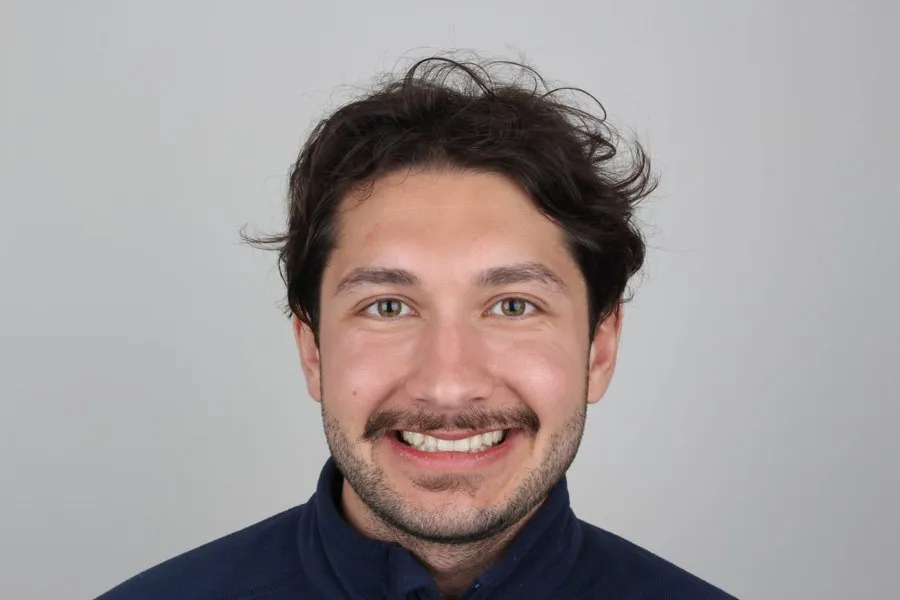 Patient smiling after treatment